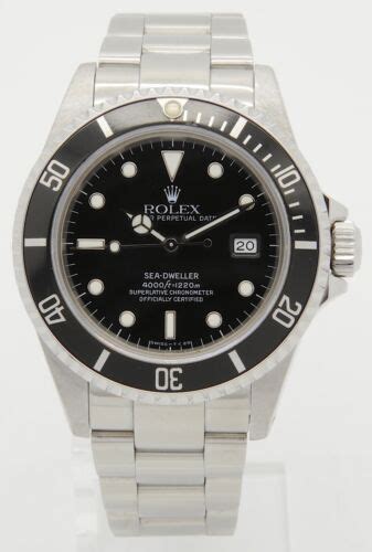 rolex sea dweller edelstahl 16600